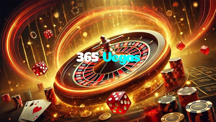 365 Vegas casino presented on mobile device in Pakistan with slots and live games